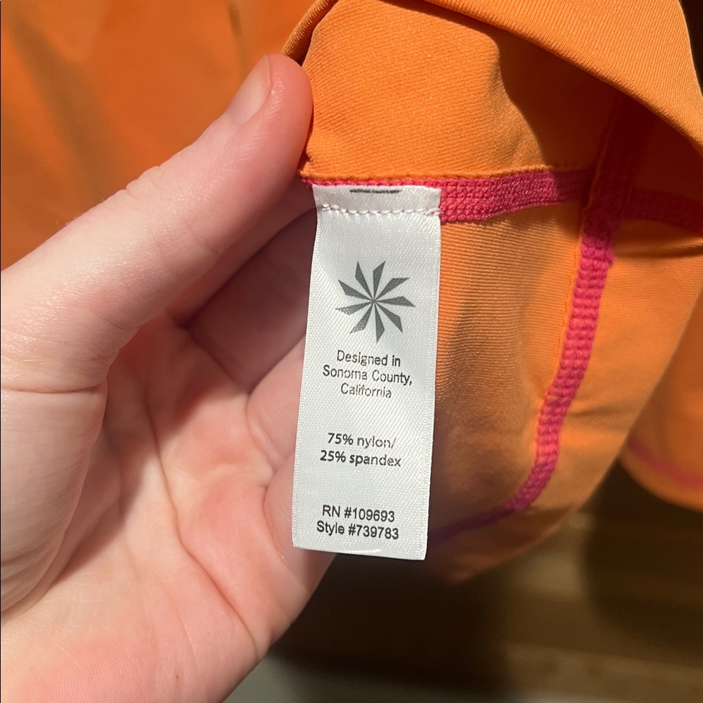 Athleta Quarter Athletic Zip Pullover Jacket Size… - image 6